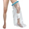 sacs de jambe en silicone étanche – protection des plaies et pansements pendant la douche ou le bain